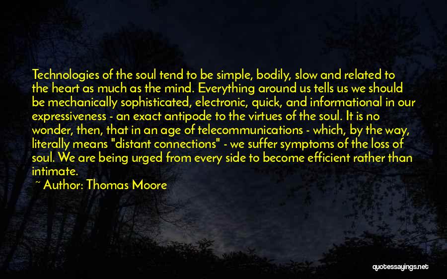 Intimacy Means Quotes By Thomas Moore