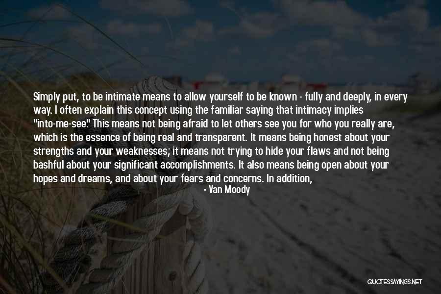 Intimacy Means Quotes By Van Moody Intimacy Means Quotes By Van Moody