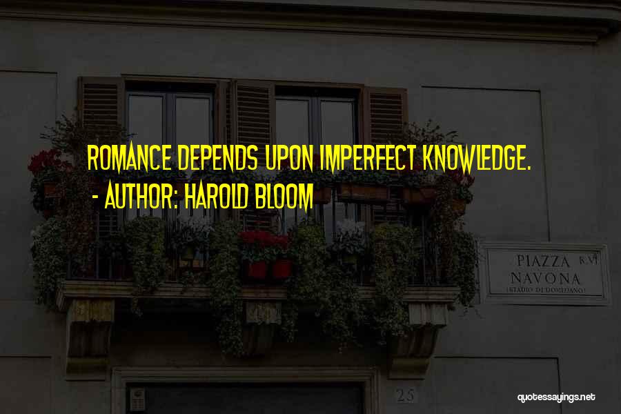 Intimacy With God Quotes By Harold Bloom