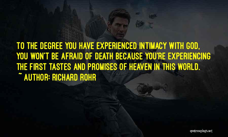 Intimacy With God Quotes By Richard Rohr