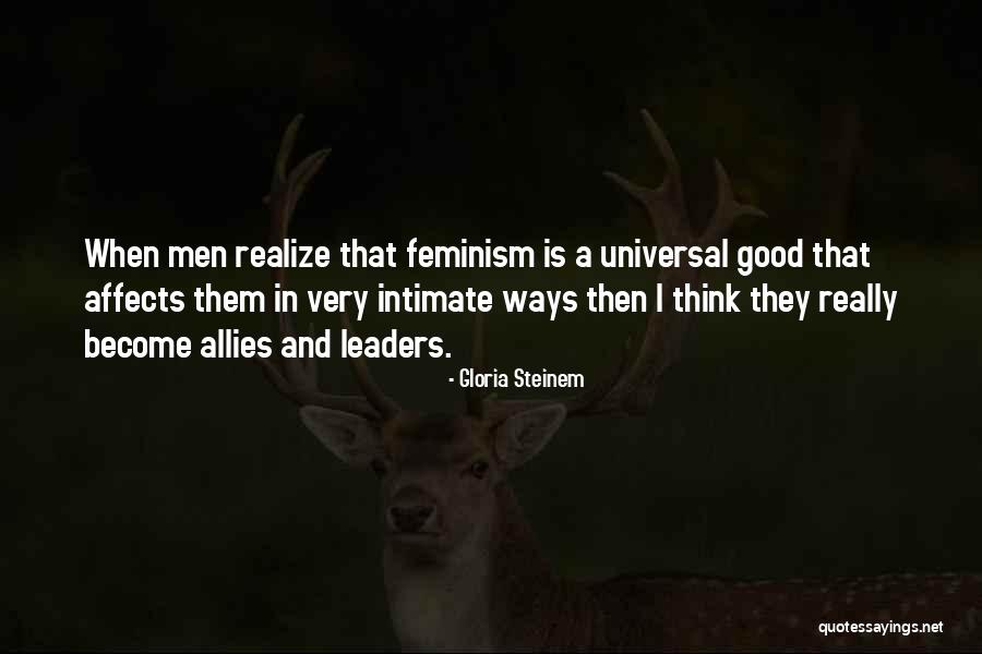 Intimate Allies Quotes By Gloria Steinem Intimate Allies Quotes By Gloria Steinem
