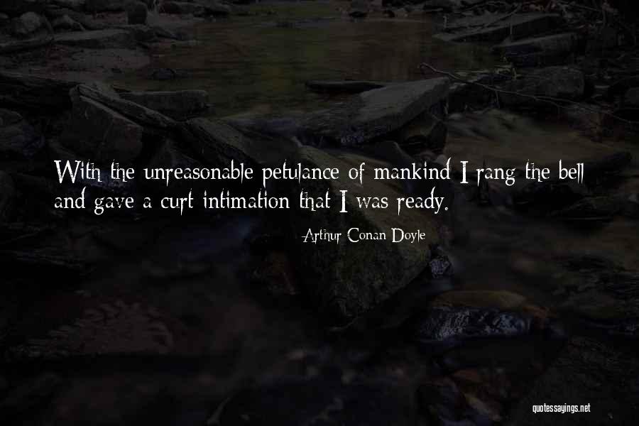 Intimation Quotes By Arthur Conan Doyle Intimation Quotes By Arthur Conan Doyle