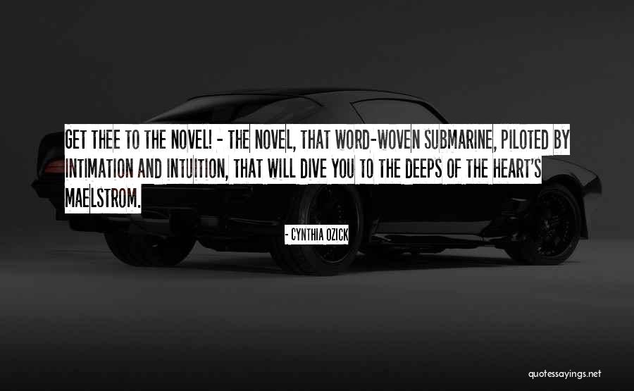 Intimation Quotes By Cynthia Ozick Intimation Quotes By Cynthia Ozick