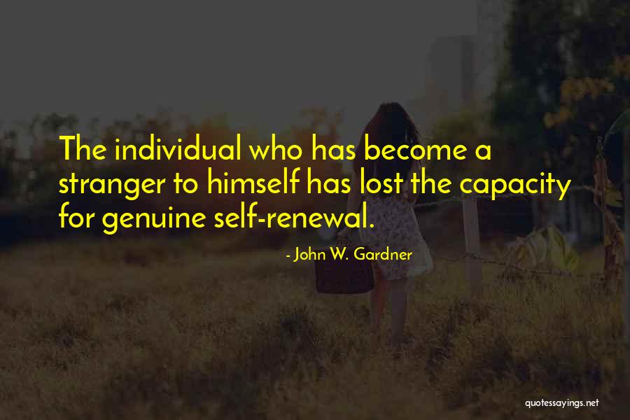 Intimidad Letra Quotes By John W. Gardner Intimidad Letra Quotes By John W. Gardner
