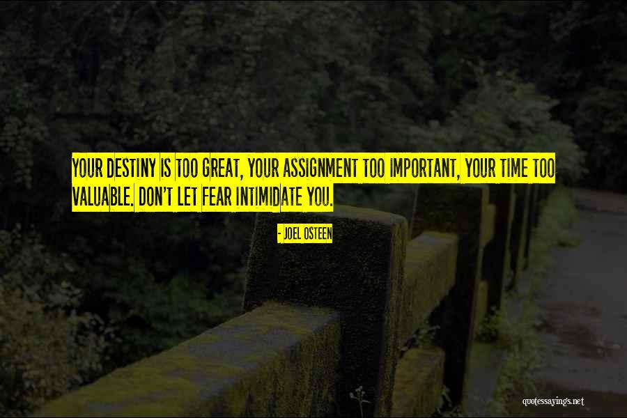 Intimidate Quotes By Joel Osteen Intimidate Quotes By Joel Osteen