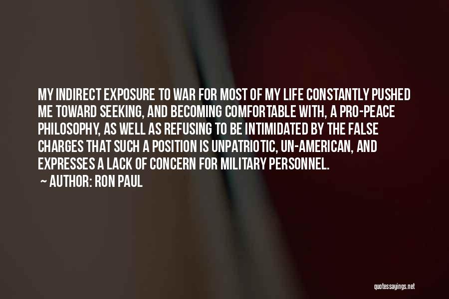 Intimidated By Me Quotes By Ron Paul