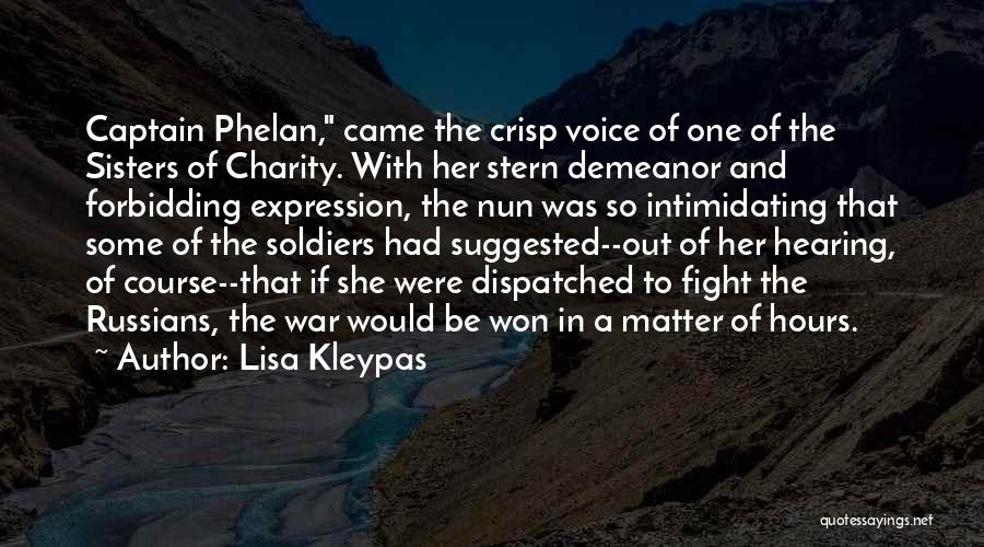 Intimidating War Quotes By Lisa Kleypas