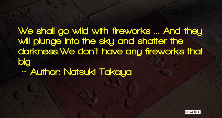 Into The Darkness Quotes By Natsuki Takaya