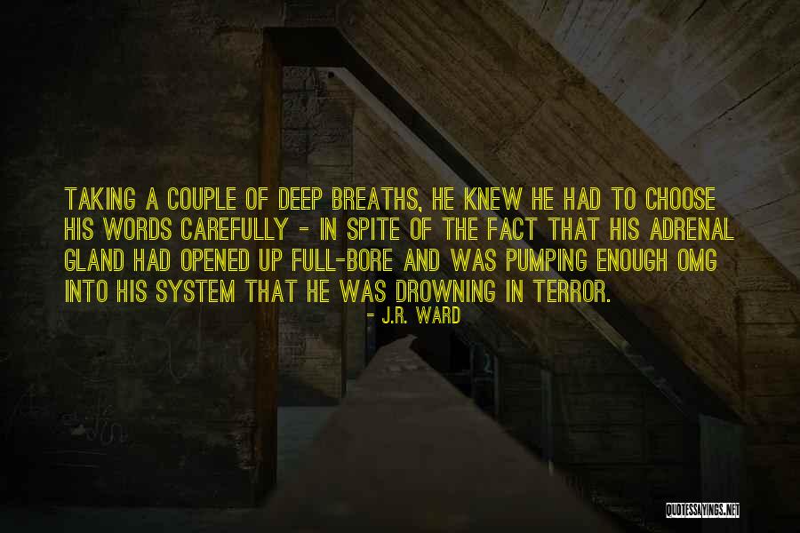 Into The Drowning Deep Quotes By J.R. Ward Into The Drowning Deep Quotes By J.R. Ward