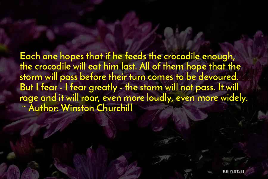 Into The Storm Churchill Quotes By Winston Churchill