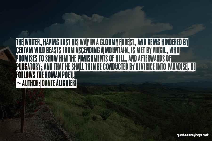 Into The Wild Quotes By Dante Alighieri