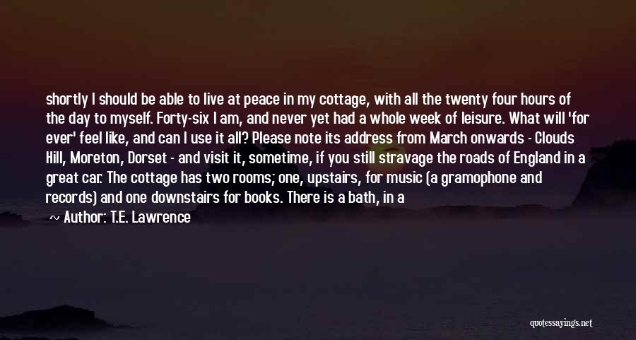 Into The Wild River Quotes By T.E. Lawrence