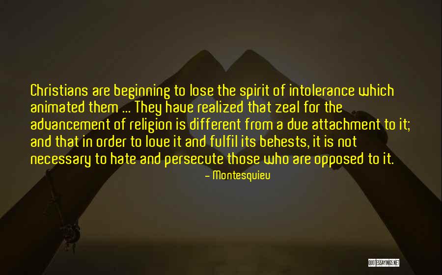 Intolerance And Religion Quotes By Montesquieu Intolerance And Religion Quotes By Montesquieu