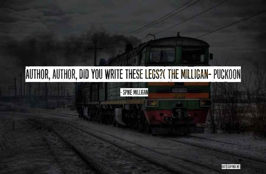 Intoleranzen Quotes By Spike Milligan Intoleranzen Quotes By Spike Milligan