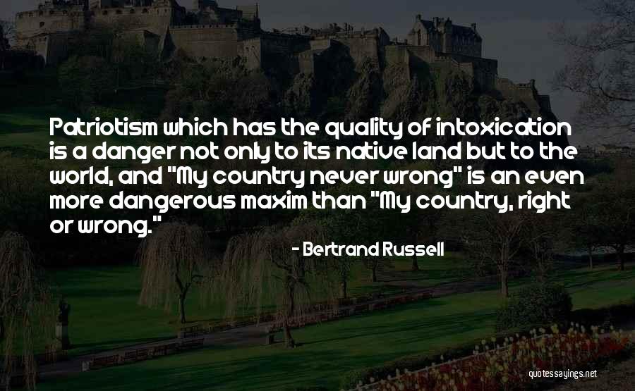 Intoxication Quotes By Bertrand Russell Intoxication Quotes By Bertrand Russell