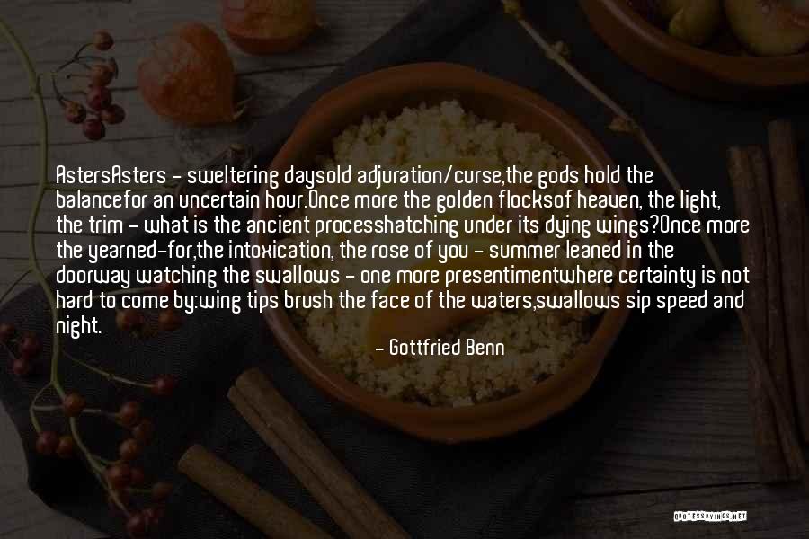 Intoxication Quotes By Gottfried Benn Intoxication Quotes By Gottfried Benn