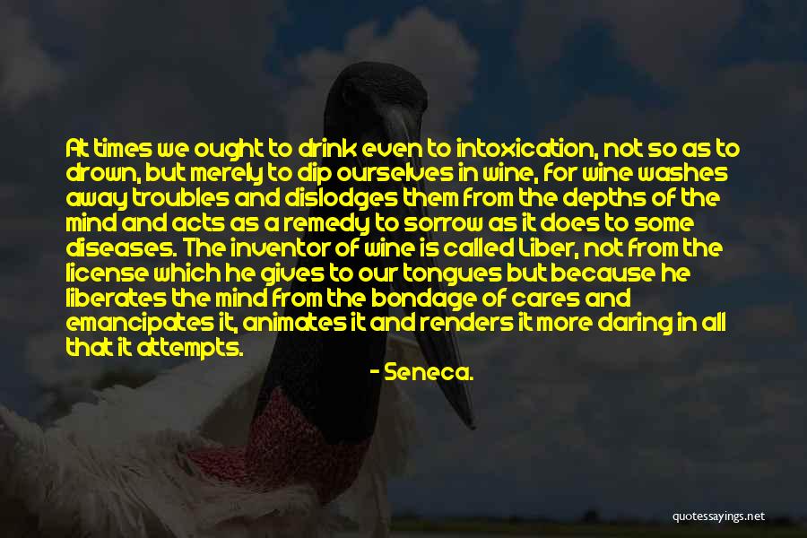 Intoxication Quotes By Seneca. Intoxication Quotes By Seneca.