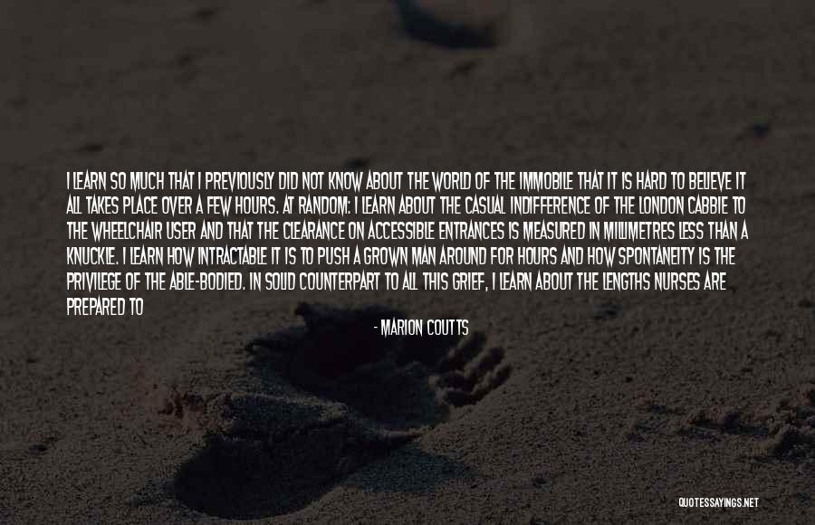 Intractable Quotes By Marion Coutts Intractable Quotes By Marion Coutts