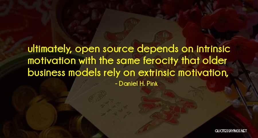 Intrinsic And Extrinsic Quotes By Daniel H. Pink