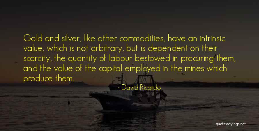 Intrinsic Value Quotes By David Ricardo