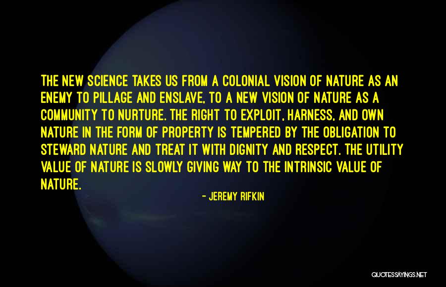 Intrinsic Value Quotes By Jeremy Rifkin