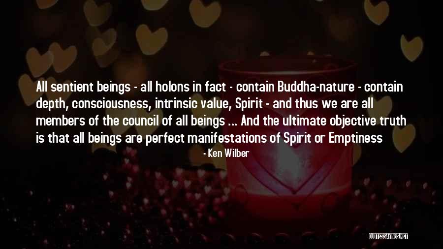 Intrinsic Value Quotes By Ken Wilber