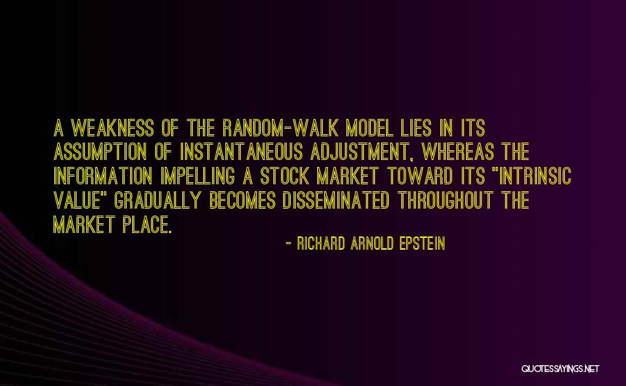 Intrinsic Value Quotes By Richard Arnold Epstein