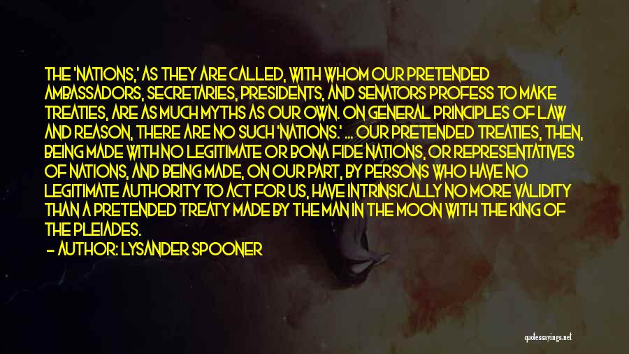 Intrinsically Quotes By Lysander Spooner