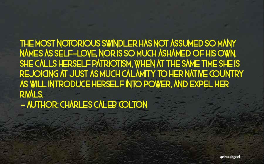 Introduce Self Quotes By Charles Caleb Colton