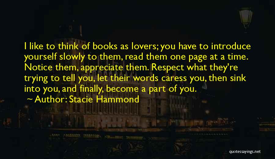 Introduce Yourself Quotes By Stacie Hammond