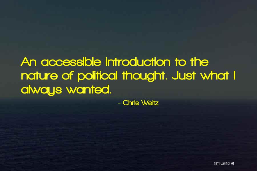 Introduction Quotes By Chris Weitz