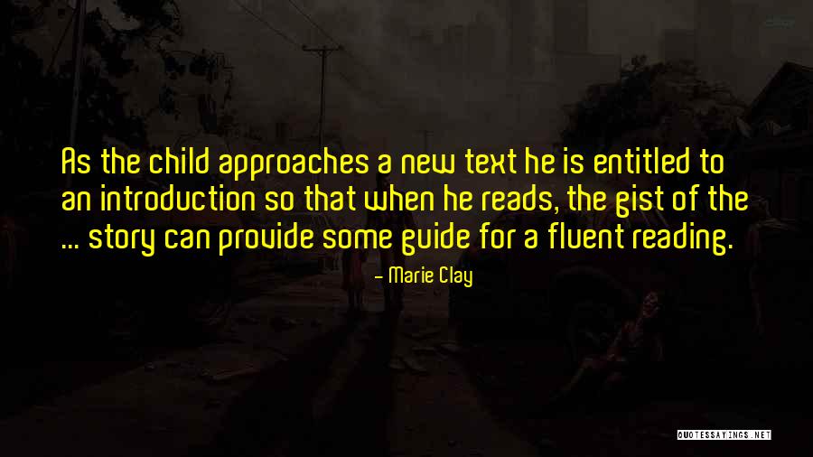 Introduction Quotes By Marie Clay