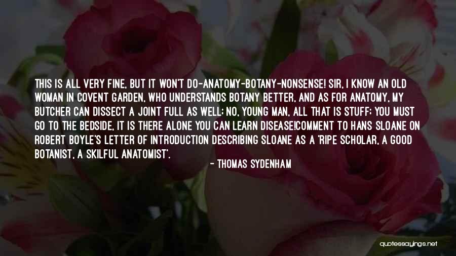 Introduction Quotes By Thomas Sydenham