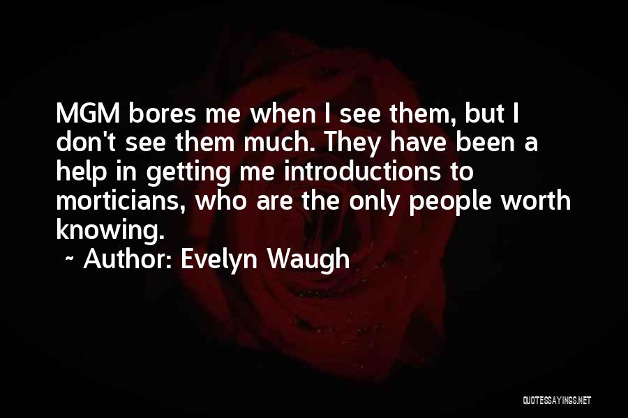 Introductions Quotes By Evelyn Waugh