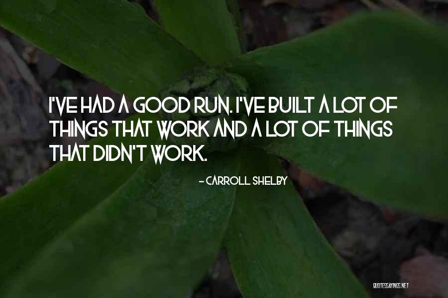 Introduzir Codigos Quotes By Carroll Shelby Introduzir Codigos Quotes By Carroll Shelby