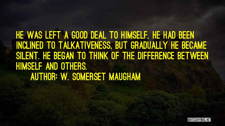 Introvert And Extrovert Quotes By W. Somerset Maugham