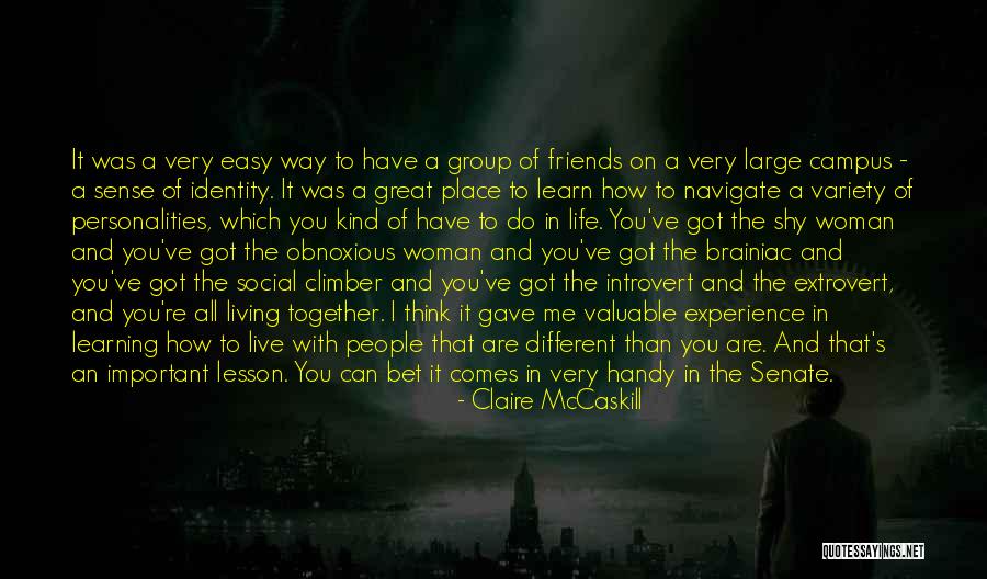 Introvert Extrovert Quotes By Claire McCaskill Introvert Extrovert Quotes By Claire McCaskill