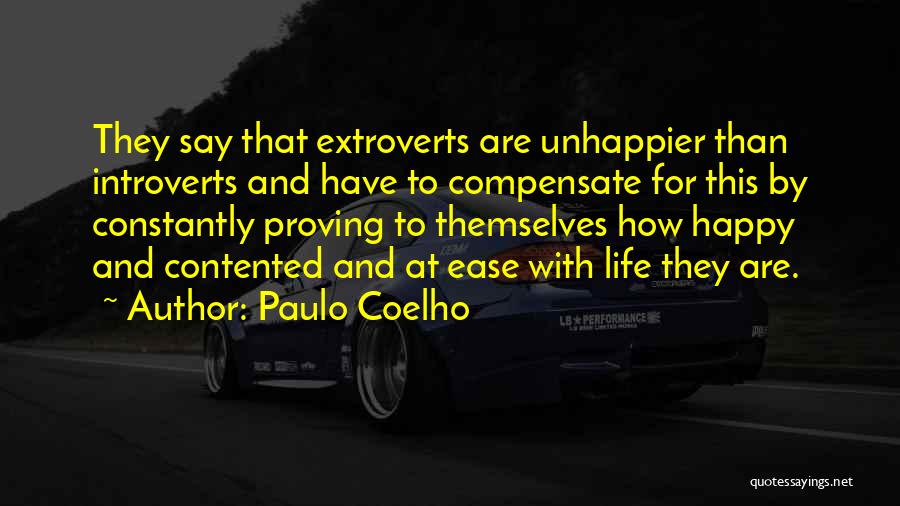 Introverts And Extroverts Quotes By Paulo Coelho