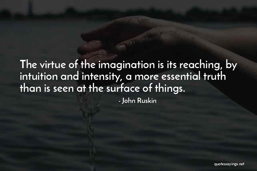 Intuition And Imagination Quotes By John Ruskin Intuition And Imagination Quotes By John Ruskin