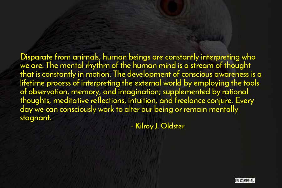 Intuition And Imagination Quotes By Kilroy J. Oldster Intuition And Imagination Quotes By Kilroy J. Oldster