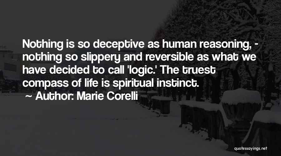 Intuition And Instinct Quotes By Marie Corelli