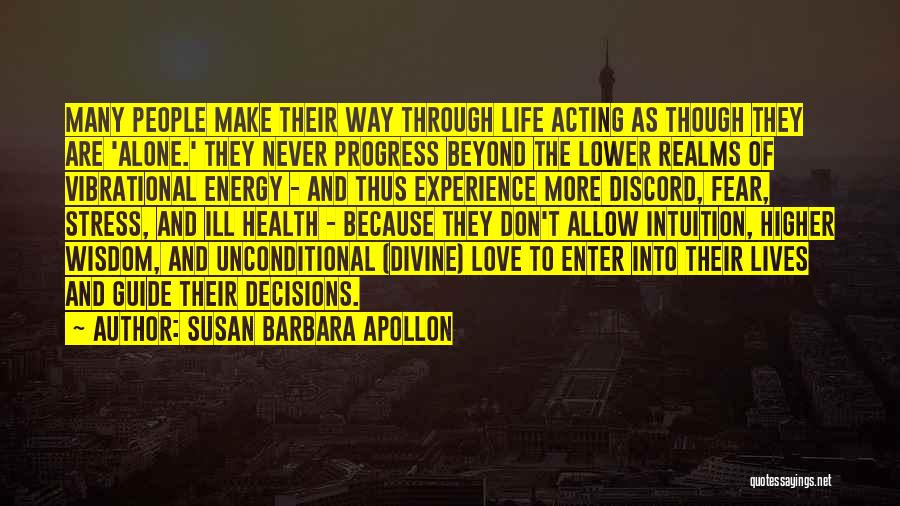 Intuition And Love Quotes By Susan Barbara Apollon