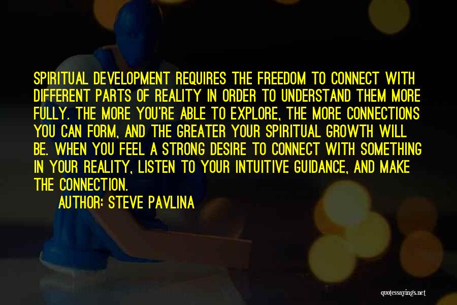 Intuitive Guidance Quotes By Steve Pavlina