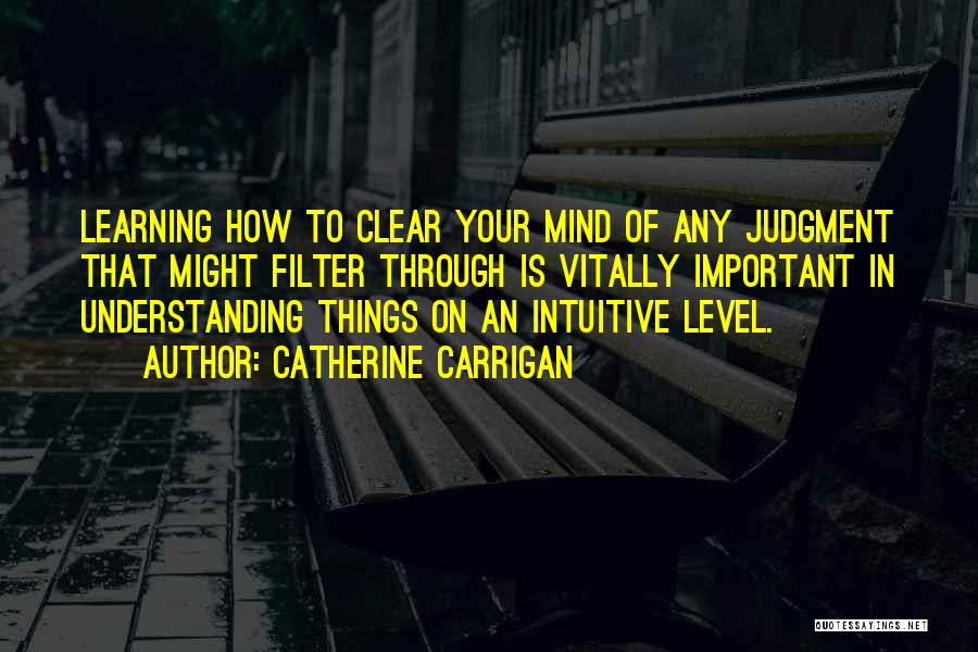 Intuitive Mind Quotes By Catherine Carrigan