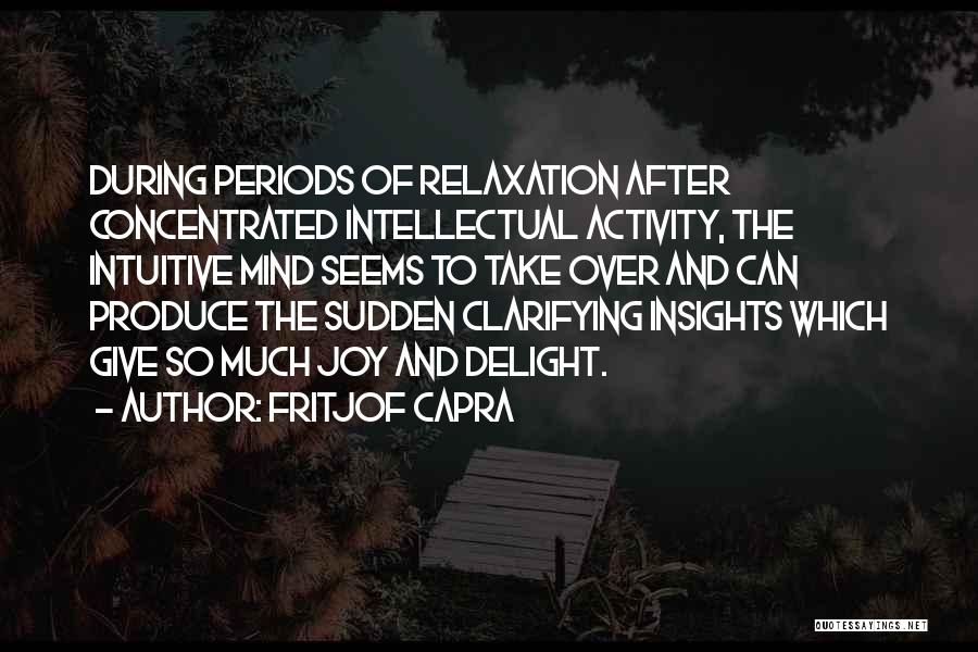 Intuitive Mind Quotes By Fritjof Capra