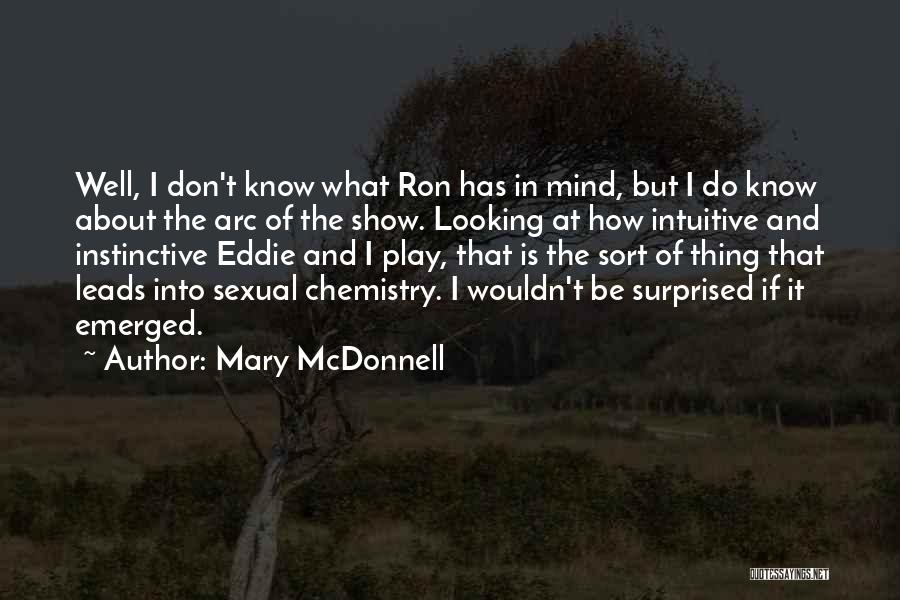 Intuitive Mind Quotes By Mary McDonnell