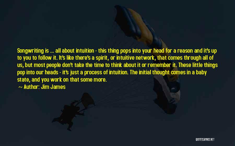 Intuitive Thinking Quotes By Jim James