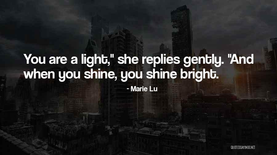 Inutilidade Superveniente Quotes By Marie Lu Inutilidade Superveniente Quotes By Marie Lu