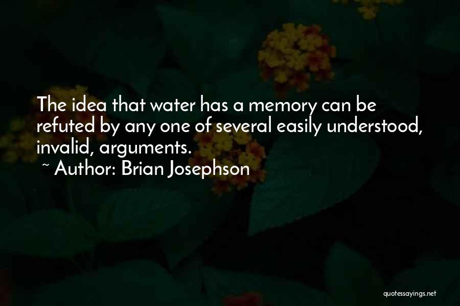 Invalid Quotes By Brian Josephson