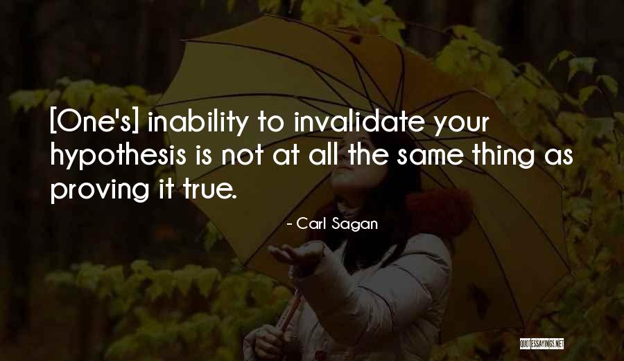 Invalidate Quotes By Carl Sagan